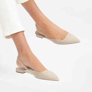 Everlane Women's Cream Flats